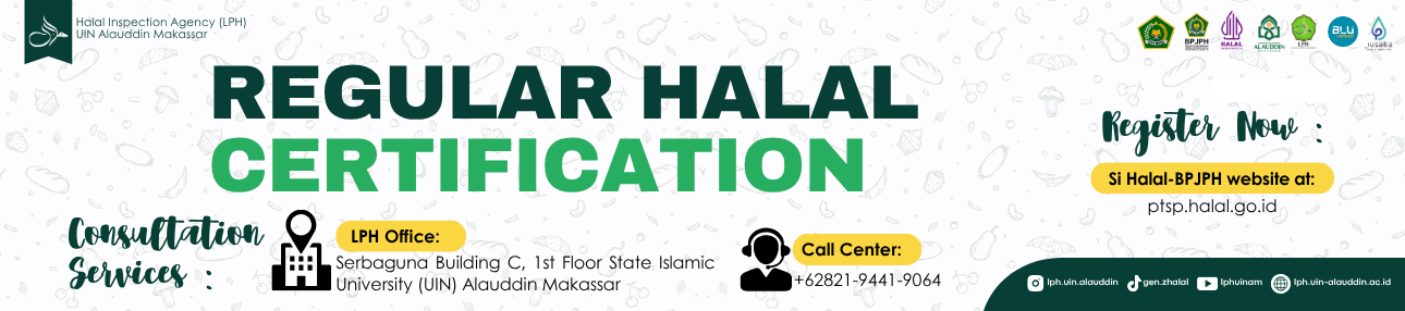 Regular Halal Certification
